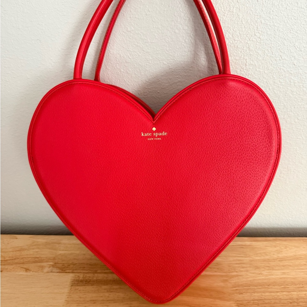 Kate Spade Doily Heart Oversized Vintage Tote
